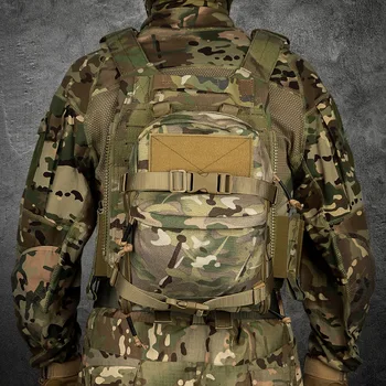 Аксессуары для тактического жилета для наружного рюкзака 1000D, легкая водонепроницаемая сумка для воды, рюкзак Molle, военная сумка для охотничьего жилета