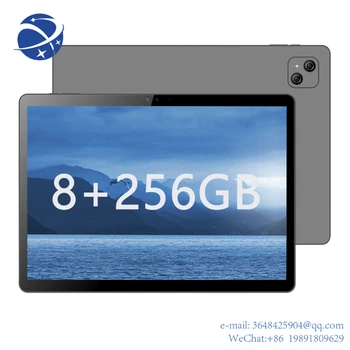 YYHC Android Tablet 13 дюймов 8 ГБ Оперативной памяти 256 ГБ Пзу с Расширенной Батареей емкостью 1 ТБ 10000 мАч Планшетный ПК с ЖК-экраном, Сертифицированный Gms