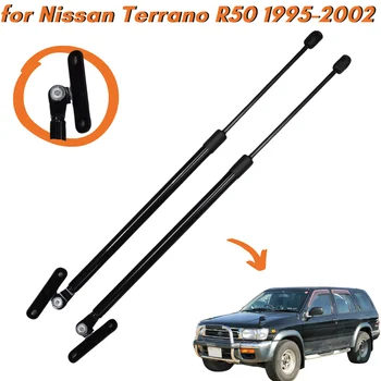 Кол-во (2) Стоек багажника для внедорожника Nissan Terrano R50 1995-2002 90450-1W300 Газовые Пружины Багажника Задней двери Амортизатора Подъемные Опоры
