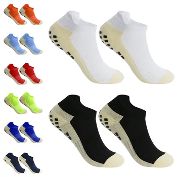 Мужские женские спортивные короткие футбольные носки с силиконовой противоскользящей рукояткой Футбольные носки Calcetas Antideslizantes De Futbol