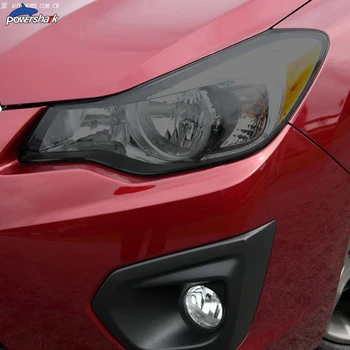 Черная защитная пленка для автомобильных фар, прозрачная наклейка из ТПУ для Subaru Impreza Hacthback GP 2012-2016 2017-На Аксессуары