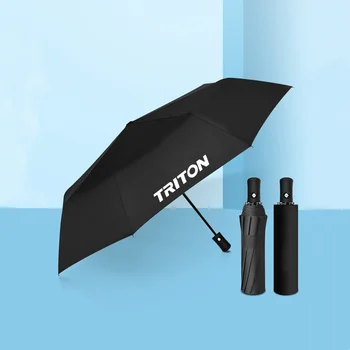 Прочный Полностью автоматический зонт от дождя для мужчин и женщин, роскошный Деловой зонт для Mitsubishi L200 Triton Accessories