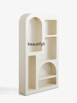 /Высокий шкаф/Современный минималистичный дизайн винного шкафа-шкафчика/