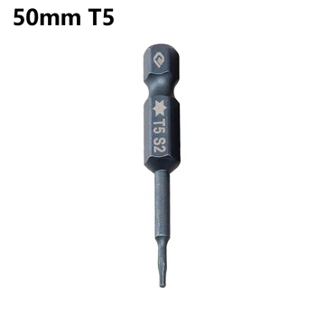 1шт 50 мм Магнитная Отвертка Torx Набор Бит T5-T40 Отвертка Для Электрической Отвертки Многофункциональный Ручной Инструмент