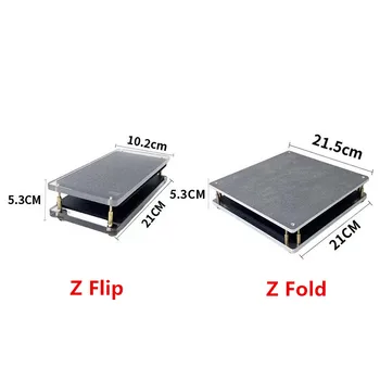Универсальная Форма Для Ламинирования ЖК-дисплея Samsung Z fold 1/2/3/4 Z flip 1/2/3/4 Out Panel Внутреннее Стекло Экрана OCA Клей Для Ремонта Ламината