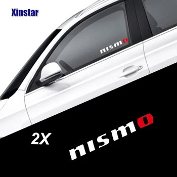 2 шт. автомобильная наклейка Nismo для Nissan Tiida Sunny QASHQAI MARCH LIVINA TEANA X-TRAI