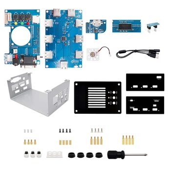 Горячая Материнская Плата Mister FPGA 32 МБ + USB-Концентратор V2.1 С Металлическим корпусом DIY Kit Для Terasic DE10-Nano Mister FPGA