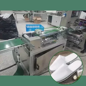 Видео с автоматической машиной для изготовления тапочек из ПВХ Fulley по низкой цене