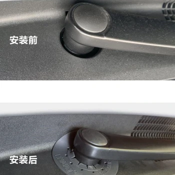 защитная крышка отверстия для стеклоочистителя автомобиля силиконовая накладка защитный чехол для Skoda Octavia A2 A5 A7 Fabia Rapid Superb Yeti