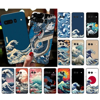 Модный Чехол для телефона Great Blue Wave Ocean Для Google Pixel 8 7 Pro 7A 7 6A 6 Pro 5A 4A 3A Pixel 4 XL Pixel 5 6 4 3 3A XL