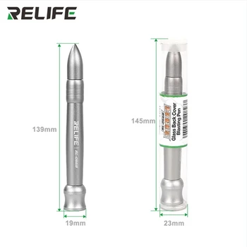 RELIFE RL-066B Объектив Камеры с Задним Стеклом Безопасная Взрывная Ручка Для iPhone IP8-13 14 Pro Max Repair Восстановление и Промывка