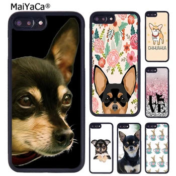 Чехол для Телефона MaiYaCa Cute Chihuahua Puppy Dog Для iphone SE2020 15 14 XR XS 11 12 13 Pro MAX 6 6S 7 8 Plus coque Cover Shell