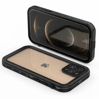 Водонепроницаемый чехол для телефона для iPhone 12 Pro Max Водонепроницаемые чехлы для плавания для iPhone 12 Mini противоударный силиконовый чехол
