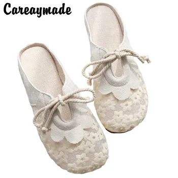 Careaymade-Женские тапочки; Летняя женская обувь с изображением феи маргаритки; пляжные тапочки в художественном стиле; простые удобные повседневные сандалии; обувь
