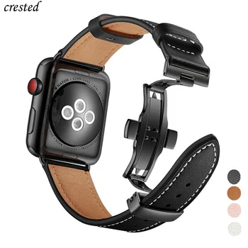 Кожаный Ремешок Для Apple watch band 45 мм 41 мм 44 мм 40 мм 42 мм 38 мм 44 iWatch 3 4 SE 6 браслет Apple Watch series 7 ремешок 45 мм 41