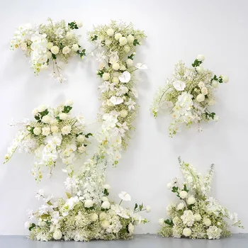 Цветочное искусство гипсофилы Свадебное украшение витрины Искусственные цветы