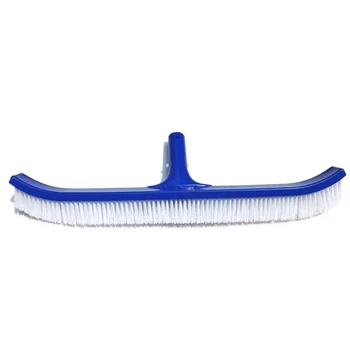 3шт 18-дюймовая синяя щетка для бассейна с ручкой, щетка для чистки стенок бассейна, инструменты для чистки бассейна, оборудование для уборки