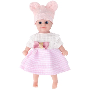 IVITA WG1573 6,29 дюйма 121 г 100% Силиконовая Кукла-Реборн Неокрашенная Незаконченная Реалистичная Кукла для Детей Рождественские Мини-Игрушки