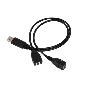 4X Разъем USB 2.0A и 2 разъема с двумя USB-разъемами Y-образный кабель-адаптер-разветвитель