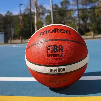 Moten Basketball BG4000 Стандартный баскетбольный PU Материал для регулярных соревнований по баскетболу Износостойкий Размер 7