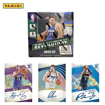 2022-23 Panini Revolution Хобби Баскетбольная карточка Звезда НБА Запечатанная коробка для карточек Ограниченная коллекция карточек Мультяшные игрушки Рождественский подарок