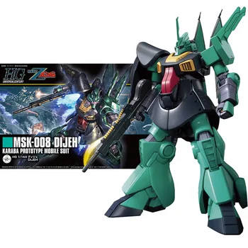Bandai Подлинная Фигурка Gundam Model Kit Аниме Фигурки HGUC MSK-008 Dijeh Karaba Коллекция Прототипов Gunpla Фигурки Игрушки