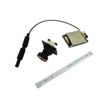 1 комплект Беспроводной платы передатчика VTX с частотой 5,8 ГГц + комплект объективов микрокамеры Аналоговый модуль передачи видеоизображения для деталей радиоуправляемого дрона FPV