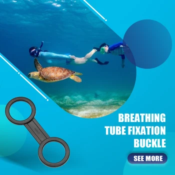 Keep Diving Snorkel Keeper Универсальный Фиксатор для подводного плавания с двойной петлей Аксессуары для зажимов для водных видов спорта для Фридайвинга