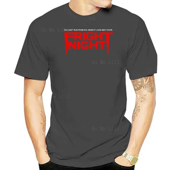 Мужские футболки оверсайз класса люкс Fright Night Всех размеров высокого качества 2023