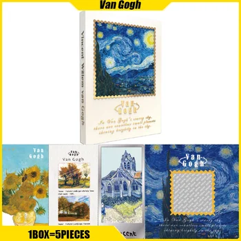 Всемирно известные картины Ю Ха Ван Гога, коллекция аниме, открытки, Шкатулка Мистери, Настольные игры, игрушки, подарки на день рождения для мальчиков и девочек