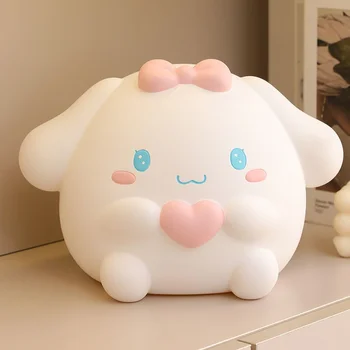 Sanrio Kawaii Cinnamoroll Piggy Bank Студенческая Мультяшная Анимация Может Получить Доступ К Защищенной От Падения Копилке Большой Емкости Детский Подарок