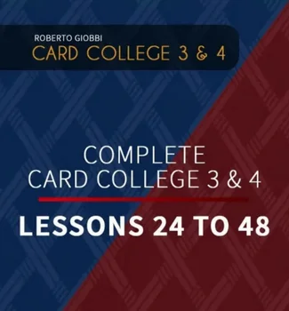 The Complete Card College 3 & 4 от Роберто Джобби -Волшебные трюки