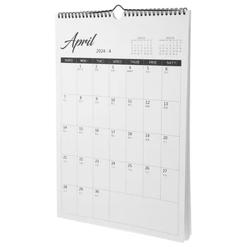 Настенный календарь для организации обратного отсчета, подвесной календарь, ежемесячный календарь