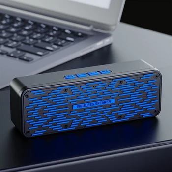 S19 Беспроводной Bluetooth Динамик Открытый Портативный Сабвуфер 3D Surround HIFI Sound Smart Speaker