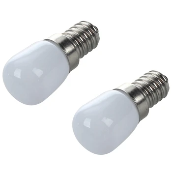 1,5 Вт SES E14 2835 SMD Светодиодные лампочки для холодильника с морозильной камерой Mini Pygmy Lamp 220 В Цвет: белый Упаковка: 2 шт.
