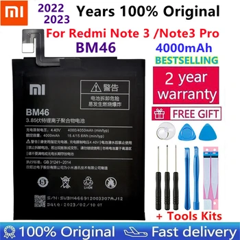 4000 мАч Аккумулятор Телефона BM46 Для Xiaomi Redmi Note 3 Redmi Note 3Pro Высококачественная Замена Bateria Перезаряжаемые + Наборы Инструментов