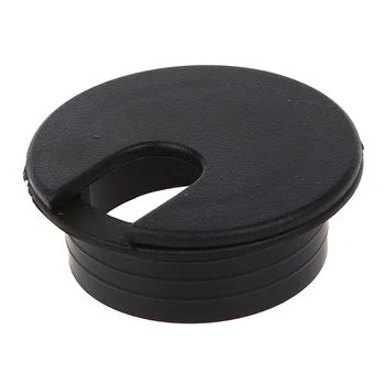 10 шт 35 мм черная кабельная втулка кабельная розетка настольный провод для стола