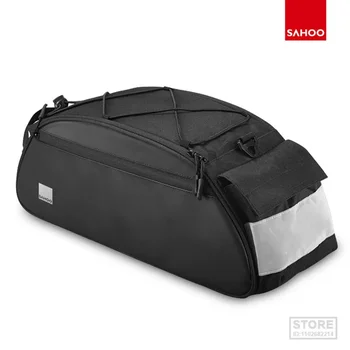 Sahoo 142092 Велосипедная сумка для переноски багажа 10 л MTB Багажник Полка для хранения на заднем сиденье Сумка для хранения велосипедов Сумка для переноски через плечо