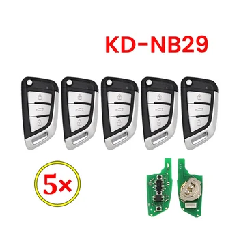 5 шт./лот KEYDIY NB29 Металлическая Кнопка NB KD Дистанционный Автомобильный Ключ для KD900/KD-X2 Ключ KD MINI/KD-MAX Программатор для BMW Style