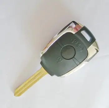 Замена 2 Кнопок Дистанционного Ключа Shell Case Fob Для SsangYong Actyon Kyron Rexton Korando С Неразрезанным Лезвием автомобильных ключей