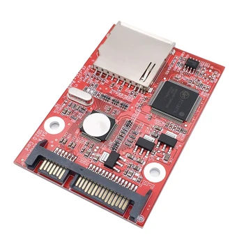 MMC SD SDHC 2.0 Высокоскоростная карта-адаптер SATA-SD-карта-адаптер SATA HDD Адаптер для безопасного цифрового преобразования