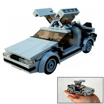 Машинка в миниатюрном масштабе из фильма 211 деталей, набор строительных игрушек MOC Build Gift