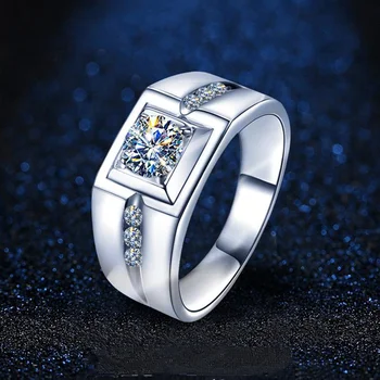 Высококачественное дизайнерское металлическое кольцо, инкрустированное цирконом Легкая роскошная мода Золото Серебро Блестящая повседневная одежда Must Go Out