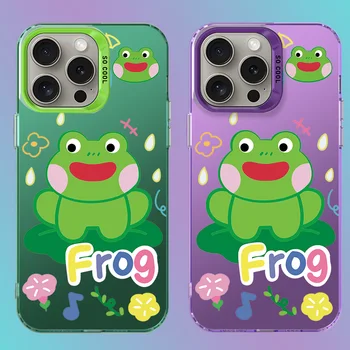 Чехол Для Xiaomi redmi Note 8 9 9s Pro max 10 lite 4G 5G 2021 Чехол Для Телефона лягушки зеленые милые