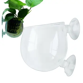 Чашка для водных растений, Настенный Подвесной Аквариумный Горшок для растений, Инструмент для украшения аквариумов с морской и пресноводной водой