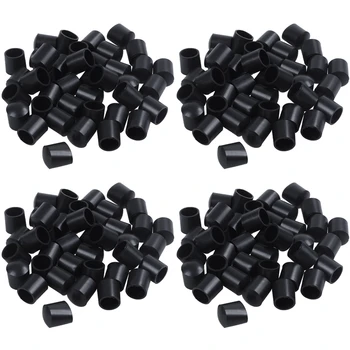 Резиновые Колпачки 160-Штучные Черные Резиновые Трубки С Круглыми Концами 10 мм