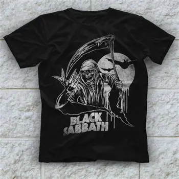 мужская футболка черная футболка Sabbath Black Футболка Унисекс Тройники Рубашки 8008