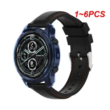 1 ~ 6ШТ 7в1 Ремешок для Mi Smart Watch Цветной Спортивный Ремешок Силиконовый Браслет Wristband XMWTCL02 TPU Case Cover Screen