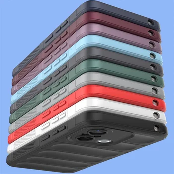 Чехол Redmi 13C redmi13c Colorful Candy Solid Color Funda Для Xiaomi Redmi 12C 12 4G 5G Силиконовый Чехол Phantom Shield Anti-drop