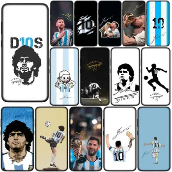 Аргентина Футбол № 10 Суперзвезда Футбола Телефон для Realme C2 C3 C25 C21Y C25Y C21 C11 C31 C30 C33 8i 6i 8 6 Pro Чехол